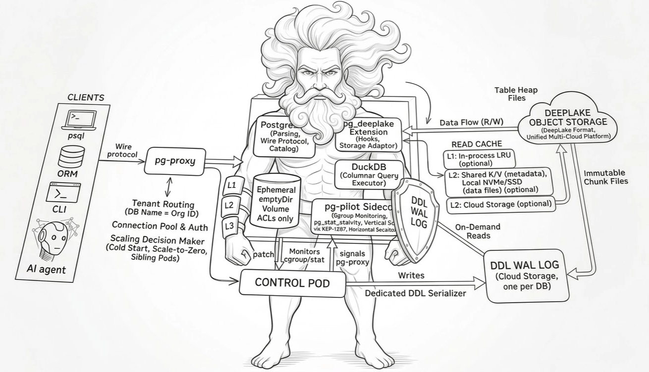 Spin up Postgres in a second: How We Built Serverless PG for Agents.